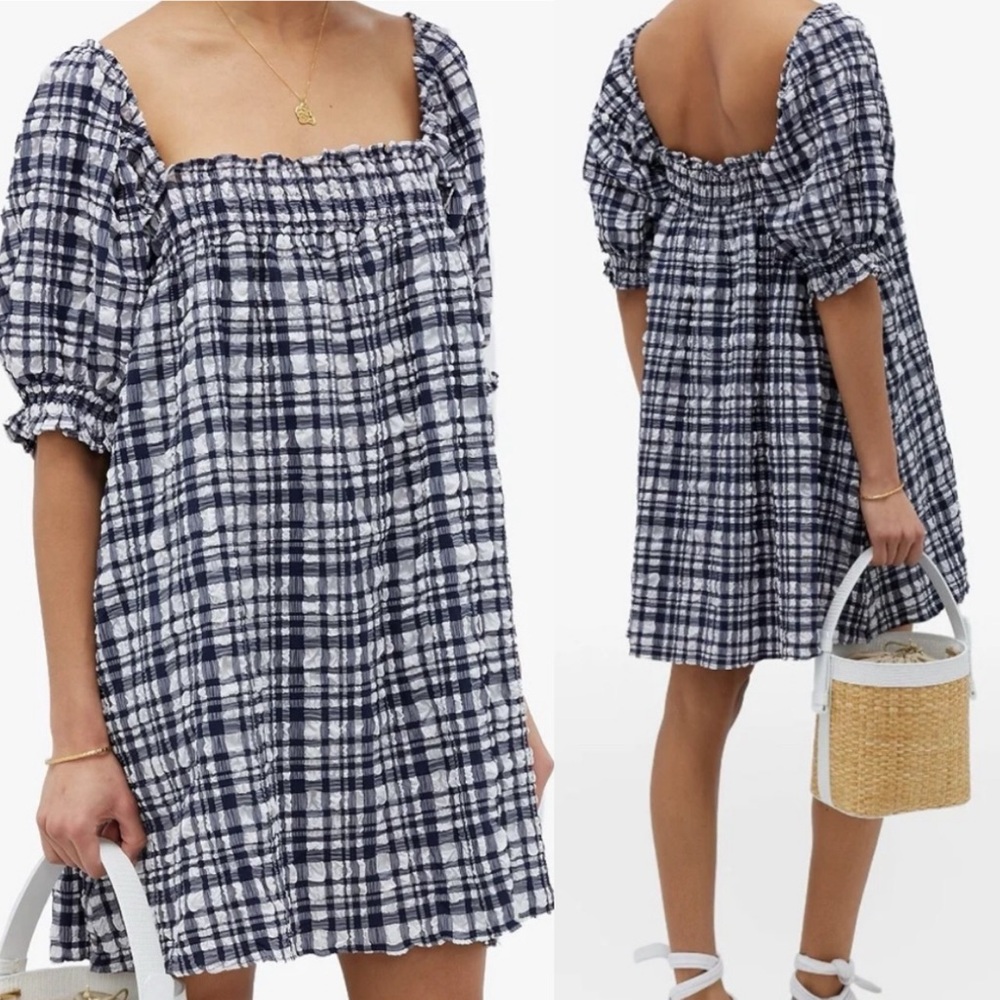 Solid & Striped Gingham Dress - image 2